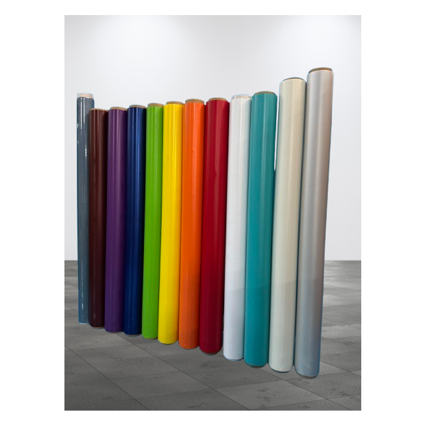 戶外抗UV軟質PVC膠布多色展示，耐候防曬塑膠布材料