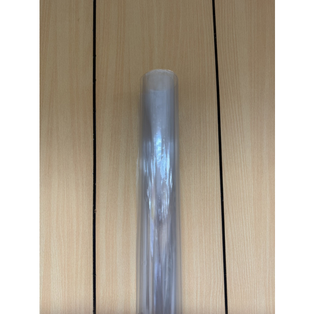 客製化透明PVC軟質膠布捲料展示，高透明柔軟塑膠材質